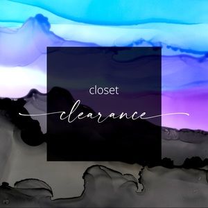 Closet Clear Out! HUGE SAVINGS!